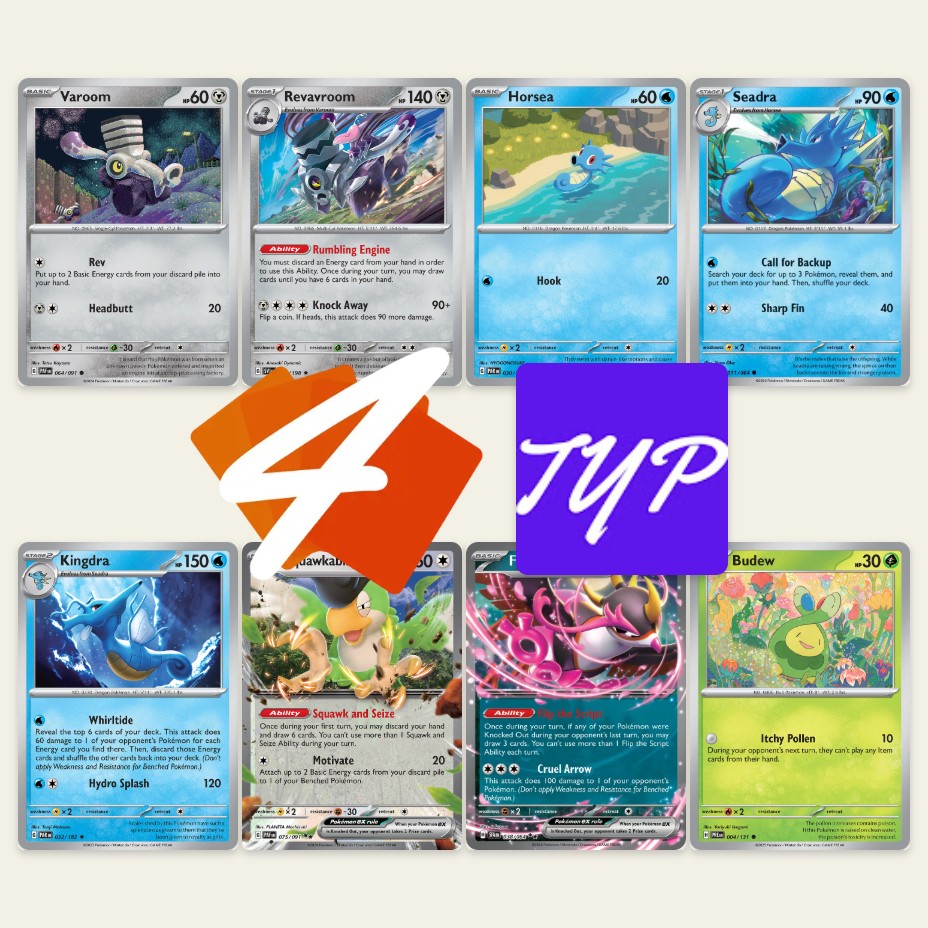 Playing Kingdra snipe decks before Shaymin arrives